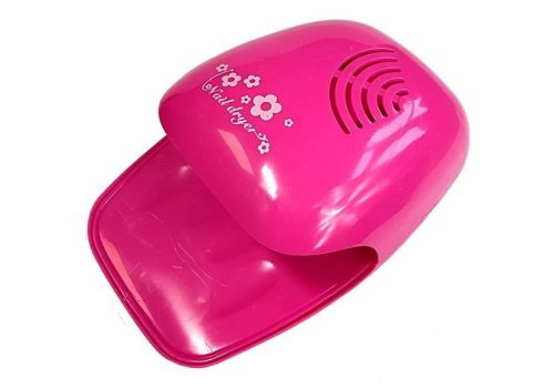 Kozmetikai táskák körömszárítóhoz, lakkok készlete