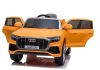 Ride On Car Audi Q8 JJ2066 Sárgára festve