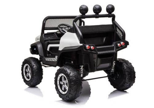 Elektromos kisautó Mercedes Unimog S fehér