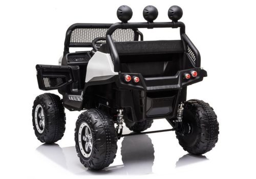 Elektromos kisautó Mercedes Unimog S fehér