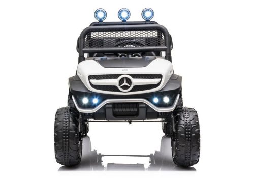Elektromos kisautó Mercedes Unimog S fehér