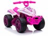 TR1805 Elektromos Ride-On Quad Fehér-rózsaszín