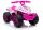 TR1805 Elektromos Ride-On Quad Fehér-rózsaszín