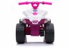 TR1805 Elektromos Ride-On Quad Fehér-rózsaszín