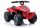 TR1805 Elektromos Ride-On Quad piros