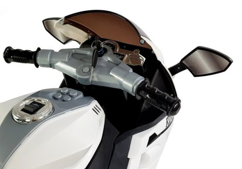 TR1603 elektromos ráhajtható motorkerékpár fehér