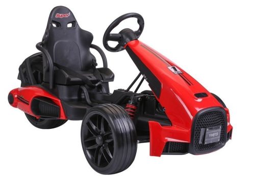 CH9939 elektromos ráhajtható go-cart piros