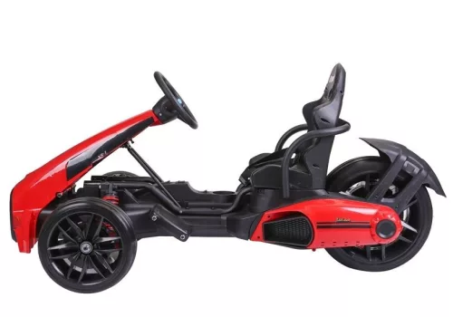 CH9939 elektromos ráhajtható go-cart piros