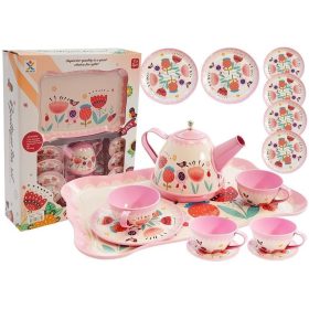 Teáskészlet Csésze Teáskanna 14 elem