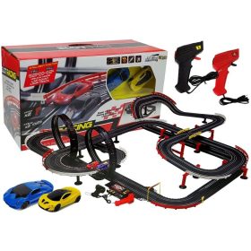   Versenypálya autókkal 2 autó 1420 cm Turbo 1:43 vezérlők