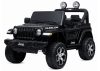 Elektromos Jeep Rubicon 4x4 fekete terepjáró