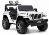 Elektromos Jeep Rubicon 4x4 fehér autó