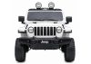 Elektromos Jeep Rubicon 4x4 fehér autó