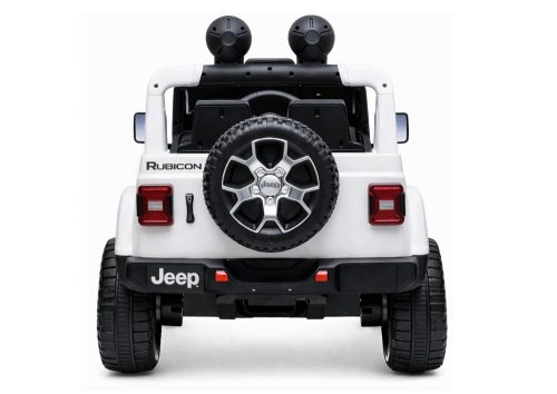 Elektromos Jeep Rubicon 4x4 fehér autó