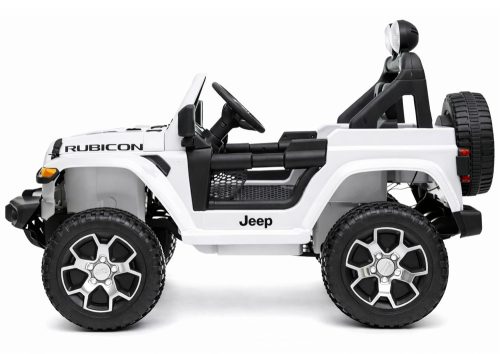 Elektromos Jeep Rubicon 4x4 fehér autó