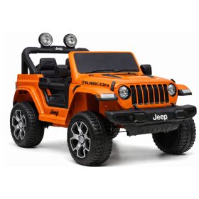 Elektromos Jeep Rubicon 4x4 narancssárga