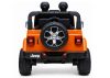 Elektromos Jeep Rubicon 4x4 narancssárga