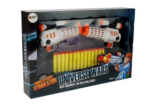 Pisztolykészlet + habpatron tapadókorongok