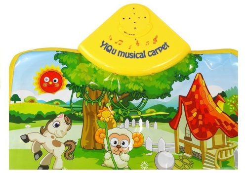 Oktató és zenélő állathangok farmszőnyegben