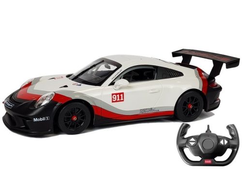 Autó R/C Porsche 911 GT3 CUP Rastar 1:14 Fehér