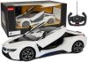 Autó R/C BMW i8 Rastar 1:14 fehér automata ajtók