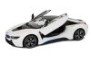 Autó R/C BMW i8 Rastar 1:14 fehér automata ajtók