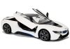 Autó R/C BMW i8 Rastar 1:14 fehér automata ajtók