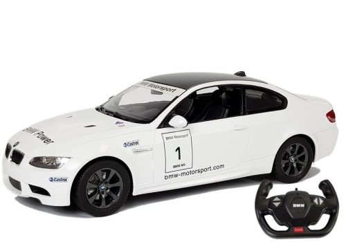 Autó R/C BMW M3 Rastar 1:14 Fehér