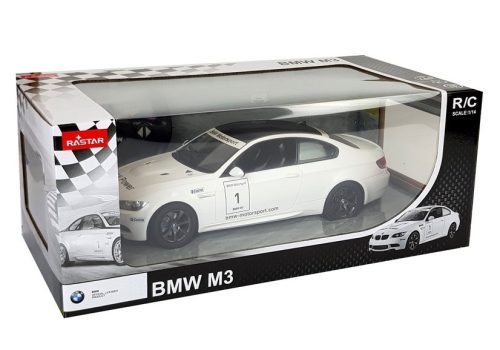 Autó R/C BMW M3 Rastar 1:14 Fehér