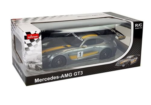 Autó R/C Mercedes AMG GT3 Rastar 1:14 Szürke