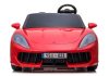 YSA021A elektromos ráhajtható autó pirosra festve