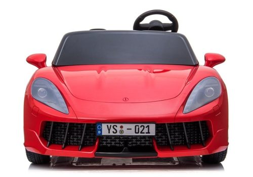 YSA021A elektromos ráhajtható autó pirosra festve