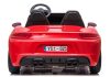 YSA021A elektromos ráhajtható autó pirosra festve
