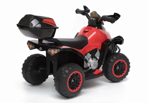 YSA021A Elektromos Ride-On Quad piros
