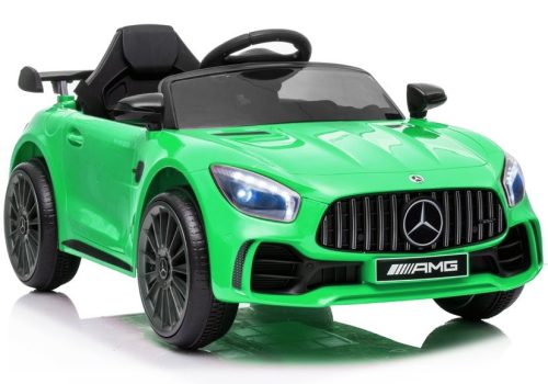 Elektromos ráhajtható autó Mercedes AMG GT R zöld