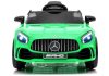 Elektromos ráhajtható autó Mercedes AMG GT R zöld