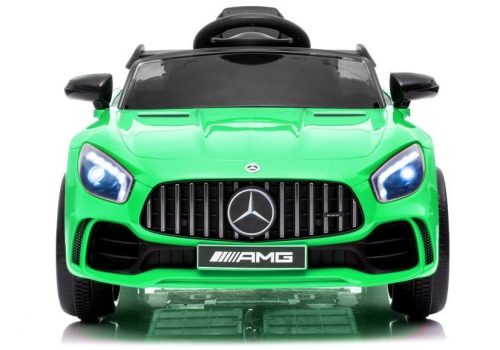 Elektromos ráhajtható autó Mercedes AMG GT R zöld