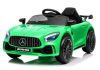 Elektromos ráhajtható autó Mercedes AMG GT R zöld