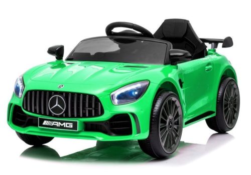 Elektromos ráhajtható autó Mercedes AMG GT R zöld