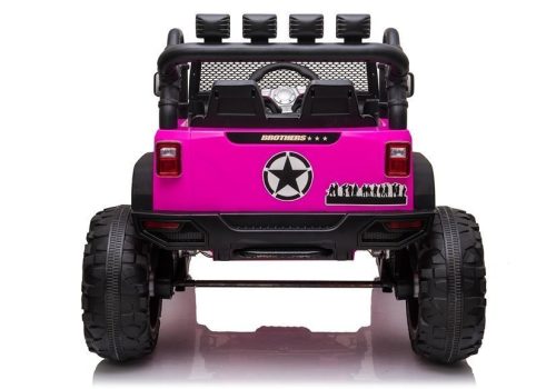 Jeep JC666 elektromos autó, rózsaszín