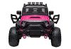 Jeep JC666 elektromos autó, rózsaszín fényezéssel