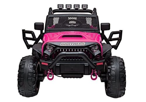 Jeep JC666 elektromos autó, rózsaszín fényezéssel