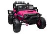 Jeep JC666 elektromos autó, rózsaszín fényezéssel