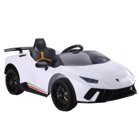 Elektromos utazás autón Lamborghini Huracan White