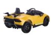 Elektromos utazás autón Lamborghini Huracan sárga