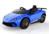 Elektromos utazás Lamborghini Huracan Blue autón