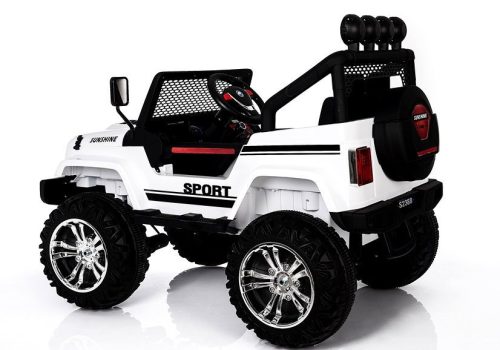 Utazzon az S2388 Jeep White 4x45 W-os autóval