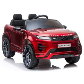 Range Rover Evoque elektromos kisautó pirosra festve