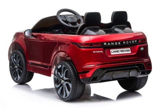 Range Rover Evoque elektromos kisautó pirosra festve