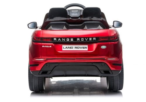 Range Rover Evoque elektromos kisautó pirosra festve